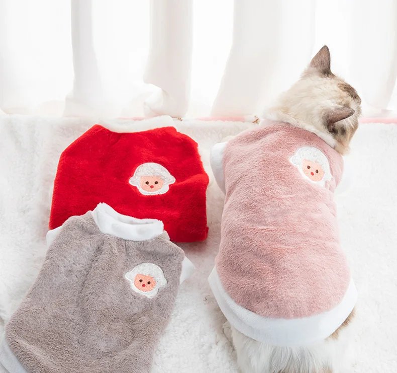 Vêtements en Fausse Fourrure de Lapin pour Animaux de Compagnie, Doux et Épais, Accessoires Chauds pour Chat, Glaçage en Peluche Monochromatique pour Chien, Fournitures pour Animaux de Compagnie, Hiver Vêtements en Fausse Fourrure de Lapin pour Animaux de Compagnie, Doux et Épais, Accessoires Chauds pour Chat, Glaçage en Peluche Monochromatique pour Chien, Fournitures pour Animaux de Compagnie, Hiver