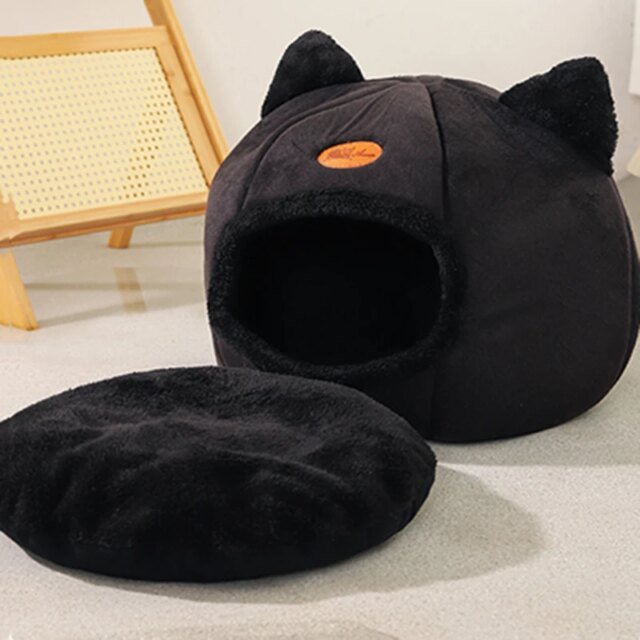 Panier pour dormir profondément en hiver | lit confortable pour chat | panier pour petit chien | produits pour animaux de compagnie – Image 5