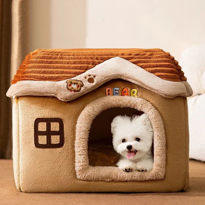 Maison pliable et étanche pour animaux de compagnie, accent de diversification pour petits chiens, chaton, chiot, coussin pour animaux de compagnie, lit pour chat, fournitures de tente, extérieur Maison pliable et étanche pour animaux de compagnie, accent de diversification pour petits chiens, chaton, chiot, coussin pour animaux de compagnie, lit pour chat, fournitures de tente, extérieur