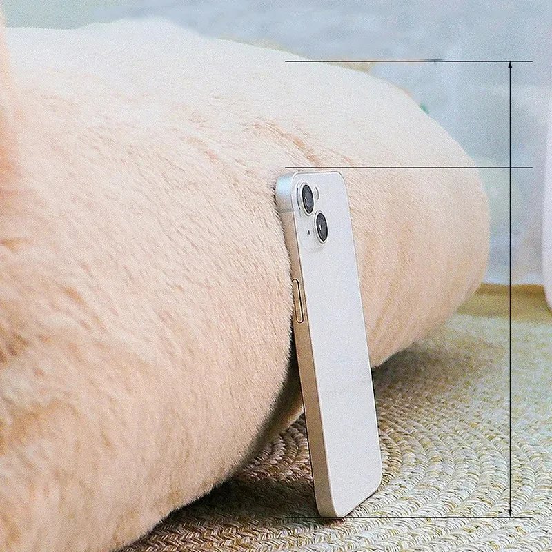 Canapé-lit en peluche confortable pour animaux de compagnie, accent chaud pour chat, chats de petite et moyenne taille, fournitures pour animaux de compagnie, hiver