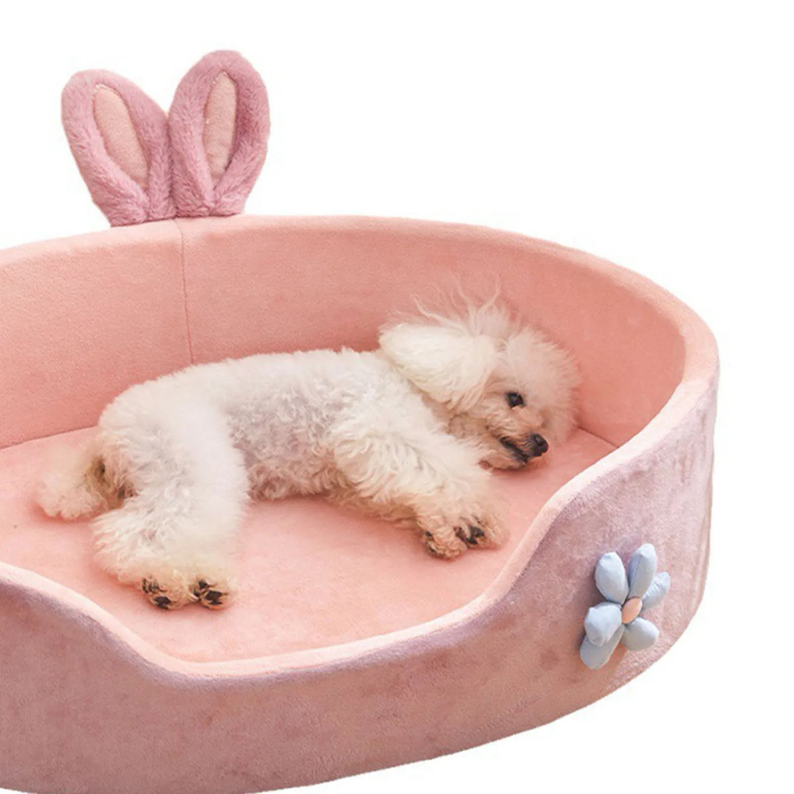 Lit doux et chaud pour animaux de compagnie, poignées amovibles, lit lavable pour chien, lit de couchage confortable pour chat, quatre saisons