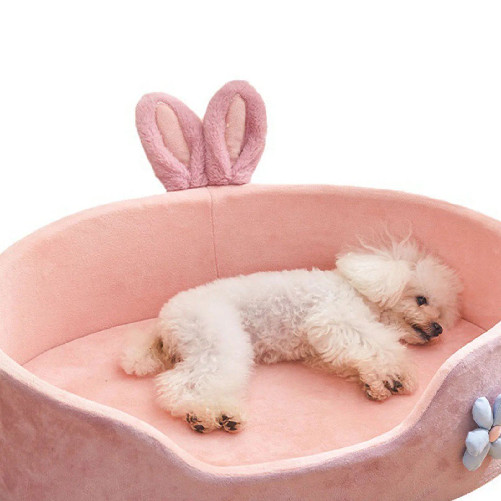Lit doux et chaud pour animaux de compagnie, poignées amovibles, lit lavable pour chien, lit de couchage confortable pour chat, quatre saisons
