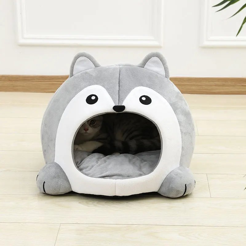 Lit très doux pour animaux de compagnie, panier pour chat, maison pour chat, canapé pour petit chien, chaise longue, coussin, diversification des chatons, polymères de chiot, tente, fournitures de lit Lit très doux pour animaux de compagnie, panier pour chat, maison pour chat, canapé pour petit chien, chaise longue, coussin, diversification des chatons, polymères de chiot, tente, fournitures de lit