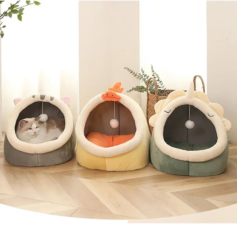 Niche Ronde pour Animaux de Compagnie, mir Confortable pour Chaton, Coussin de Chaise Longue, Tente pour Chien Niche Ronde pour Animaux de Compagnie, mir Confortable pour Chaton, Coussin de Chaise Longue, Tente pour Chien