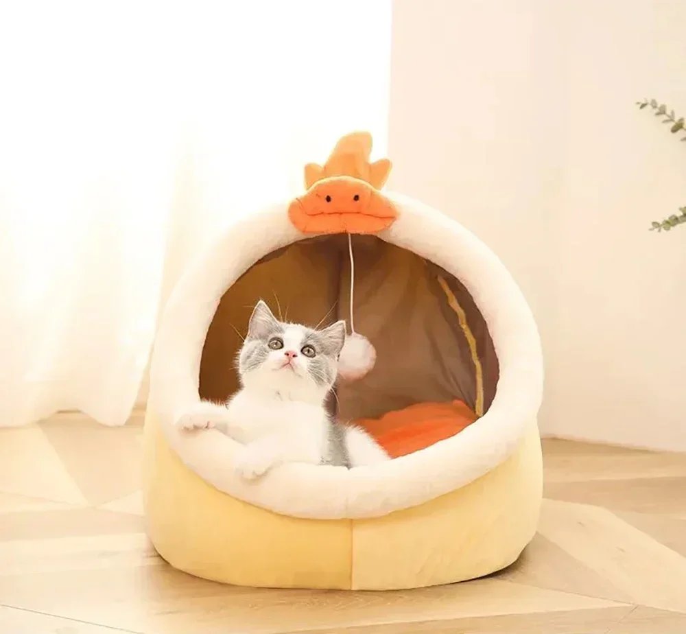 Niche Ronde pour Animaux de Compagnie, mir Confortable pour Chaton, Coussin de Chaise Longue, Tente pour Chien Niche Ronde pour Animaux de Compagnie, mir Confortable pour Chaton, Coussin de Chaise Longue, Tente pour Chien