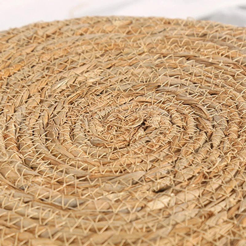 Mir circulaire tissé à la main pour animaux de compagnie, panier en ULde coton, accent de chat, fournitures pour animaux de compagnie, nouveau, été, cool