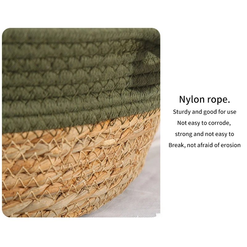 Mir circulaire tissé à la main pour animaux de compagnie, panier en ULde coton, accent de chat, fournitures pour animaux de compagnie, nouveau, été, cool