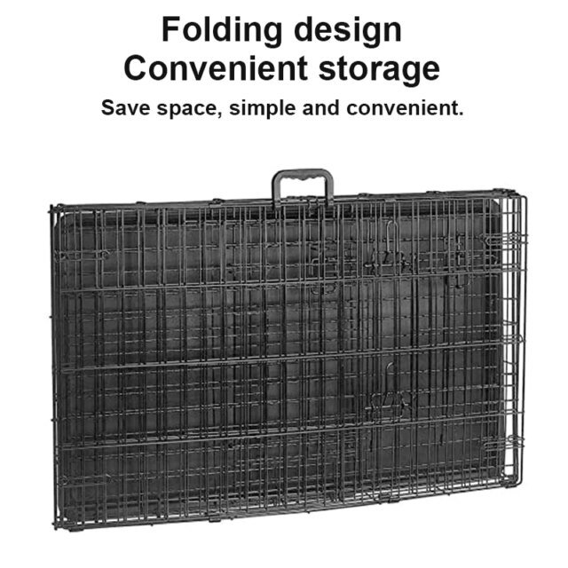 Niche Pliante en Fil de Fer pour Animaux de Compagnie – Image 5