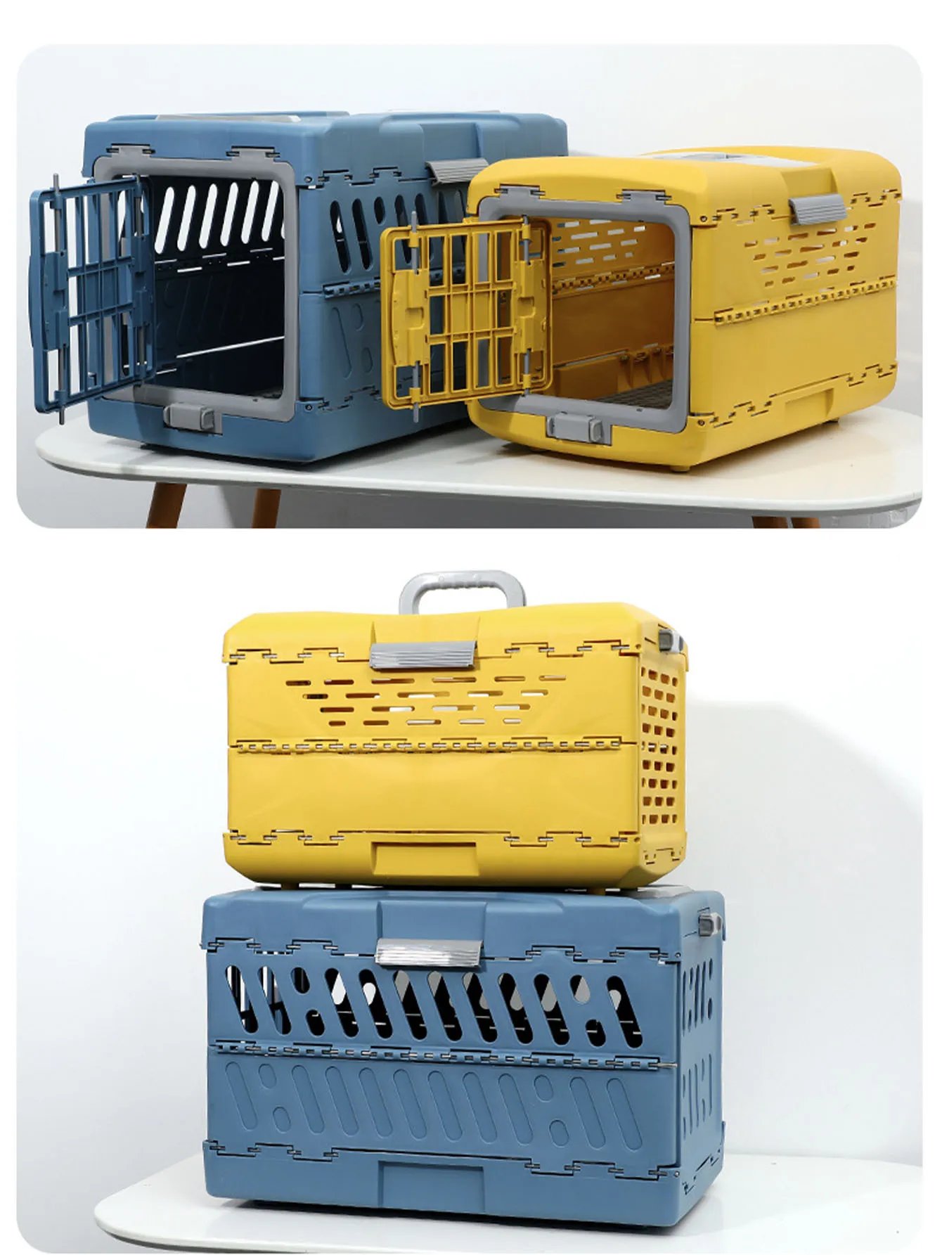 Caisse d'extérieur pliable pour animaux de compagnie, sac de voiture portable pour chat et chien, nouvelle caisse de transport pour animaux de compagnie