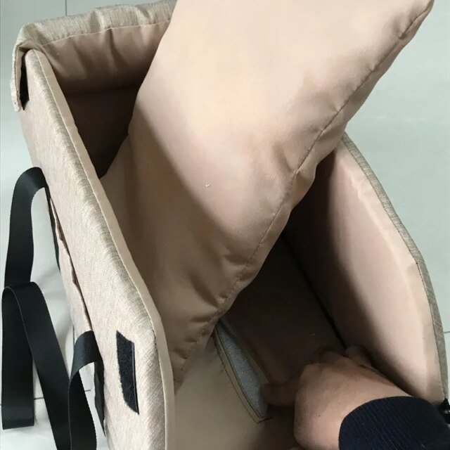 Siège de voiture central portable pour chien｜lit de siège de voiture｜sac de voyage de sécurité pour petits chiens et chats – Image 5
