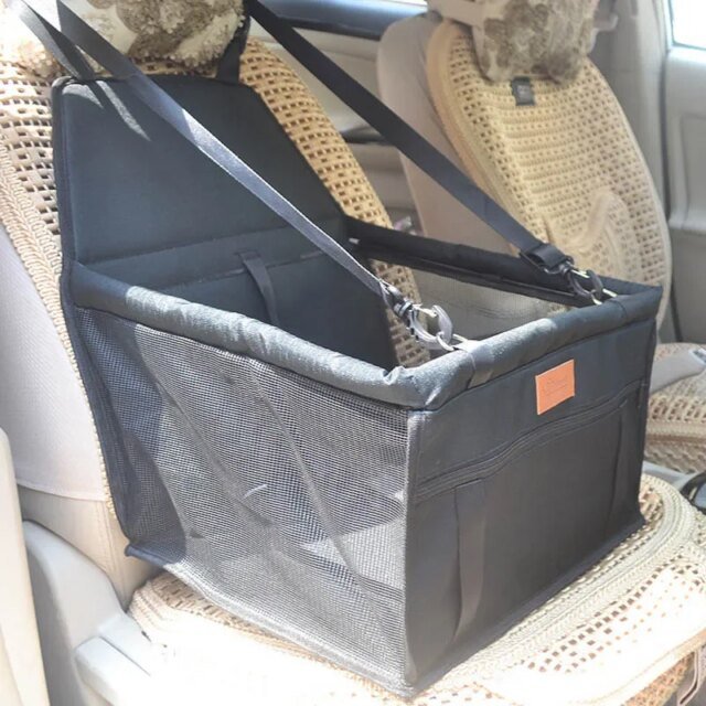 Sacs pliants en maille pour animaux de compagnie｜accessoires de voyage｜fournitures pour animaux de compagnie｜siège de voiture pour animaux de compagnie – Image 3