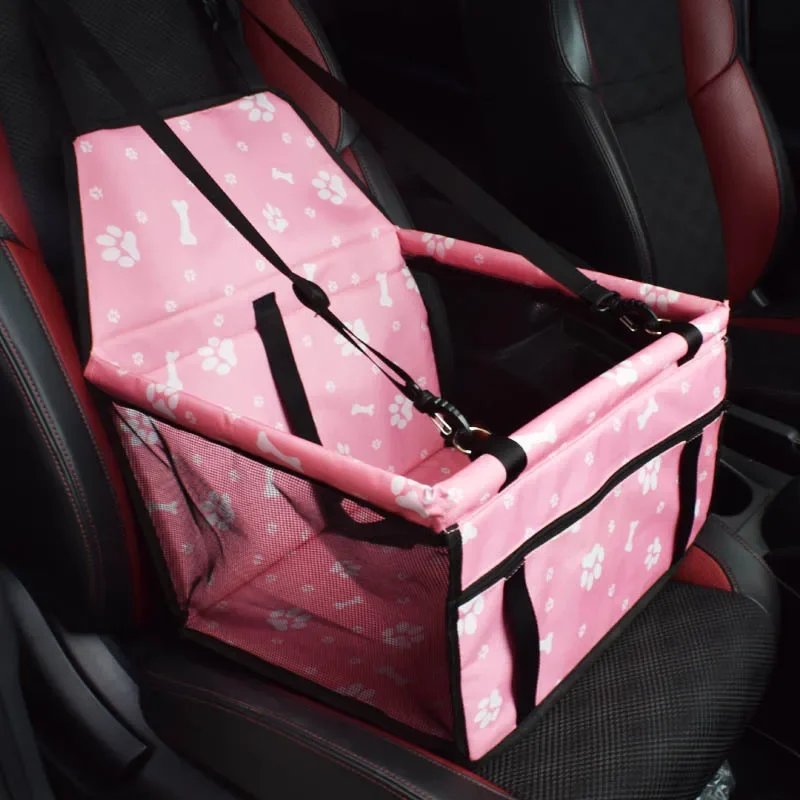Sacs pliants en maille pour animaux de compagnie, double optique, accessoires de voyage, fournitures pour animaux de compagnie, couverture en polymère imperméable pour chien, sécurité, siège de voiture pour animaux de compagnie