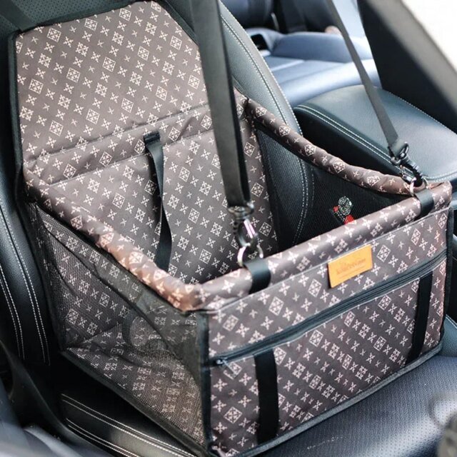 Sacs pliants en maille pour animaux de compagnie｜accessoires de voyage｜fournitures pour animaux de compagnie｜siège de voiture pour animaux de compagnie