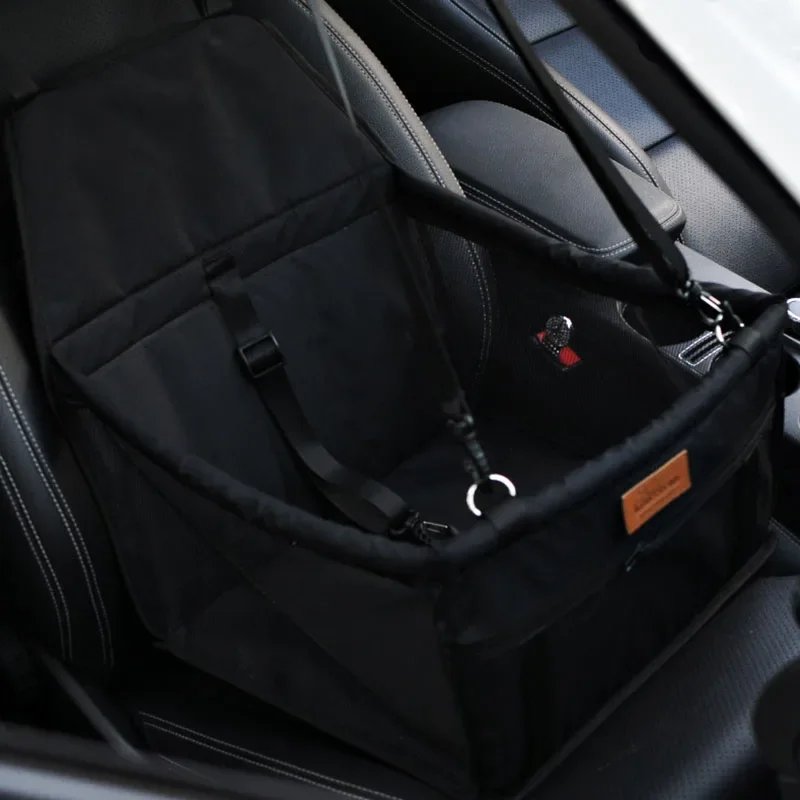 Sacs pliants en maille pour animaux de compagnie, double optique, accessoires de voyage, fournitures pour animaux de compagnie, couverture en polymère imperméable pour chien, sécurité, siège de voiture pour animaux de compagnie