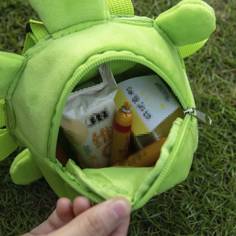 Sac à dos pour chien en forme de tortue de dessin animé, grande capacité, produits pour animaux de compagnie, sans nervure, émail SFP, Electrolux, fermeture à glissière en métal