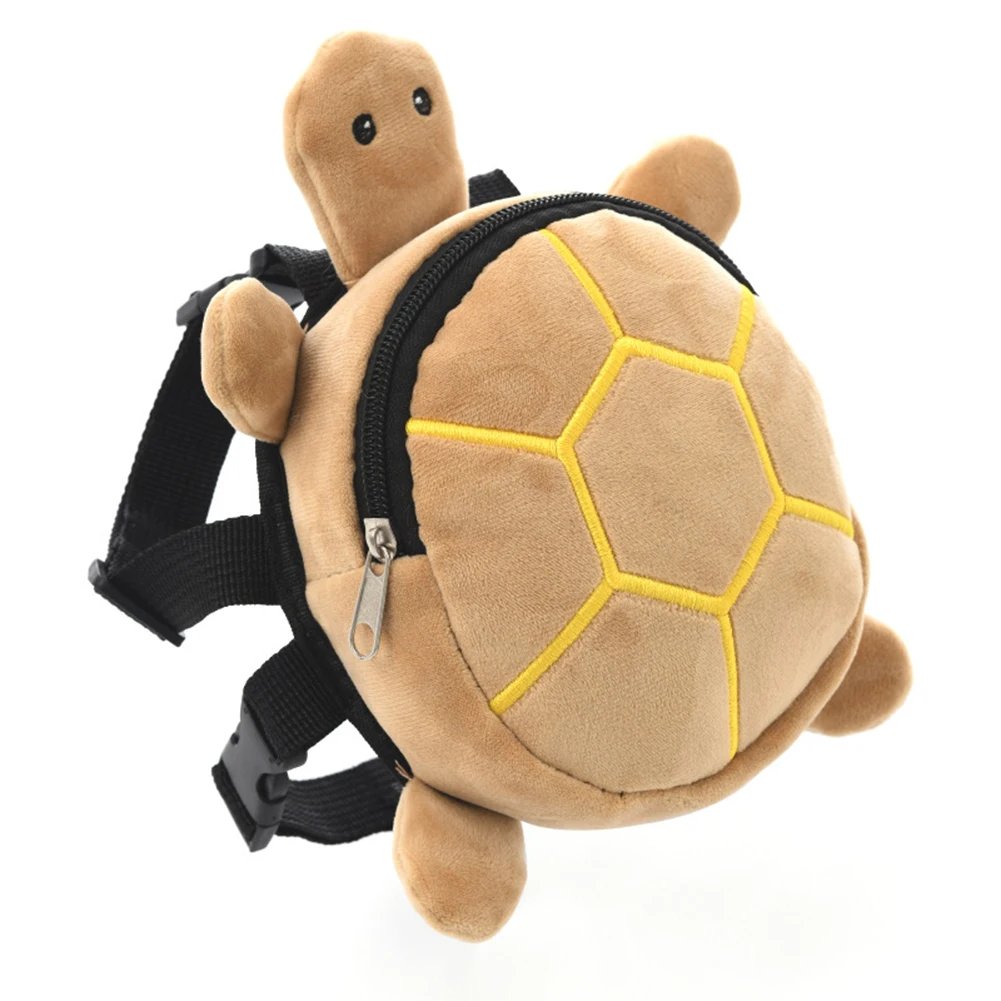 Sac à dos pour chien en forme de tortue de dessin animé, grande capacité, produits pour animaux de compagnie, sans nervure, émail SFP, Electrolux, fermeture à glissière en métal