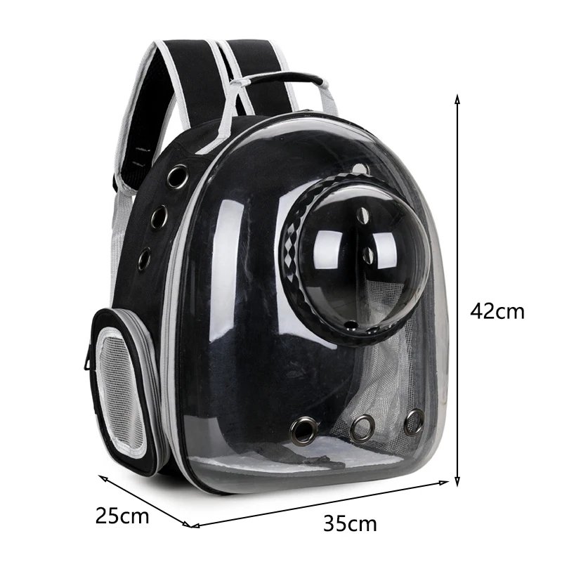 Sac de transport pour animaux de compagnie, sacs à dos pour animaux de compagnie, respirant, portable, transparent, chiot, chien, transport, Electrolux, capsule spatiale