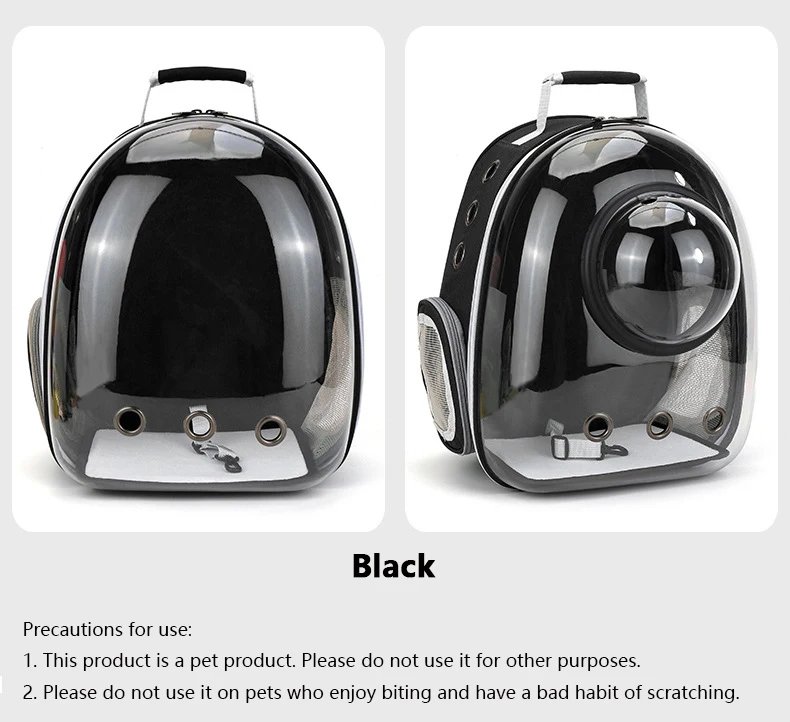 Sac de transport pour animaux de compagnie, sacs à dos pour animaux de compagnie, respirant, portable, transparent, chiot, chien, transport, Electrolux, capsule spatiale