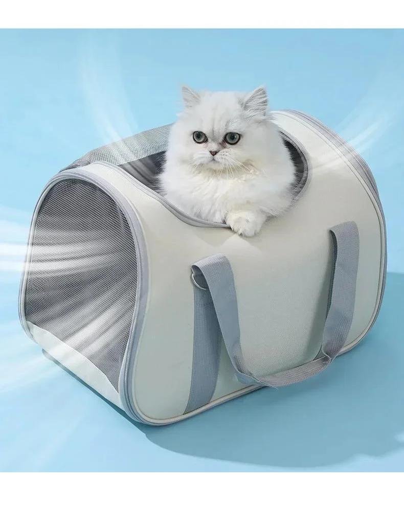 Sac à main portable respirant pour animaux de compagnie, sortie pour animaux de compagnie, été, Electrolux, voyage, chiot, chaton, initié unique, fournitures de transport Sac à main portable respirant pour animaux de compagnie, sortie pour animaux de compagnie, été, Electrolux, voyage, chiot, chaton, initié unique, fournitures de transport