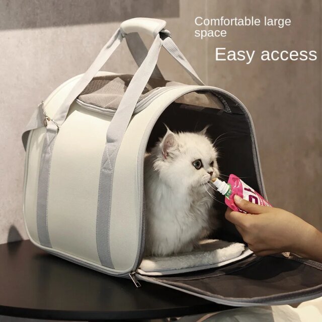 Sac à main portable respirant pour animaux de compagnie | sortie pour animaux de compagnie | fournitures de transport – Image 2