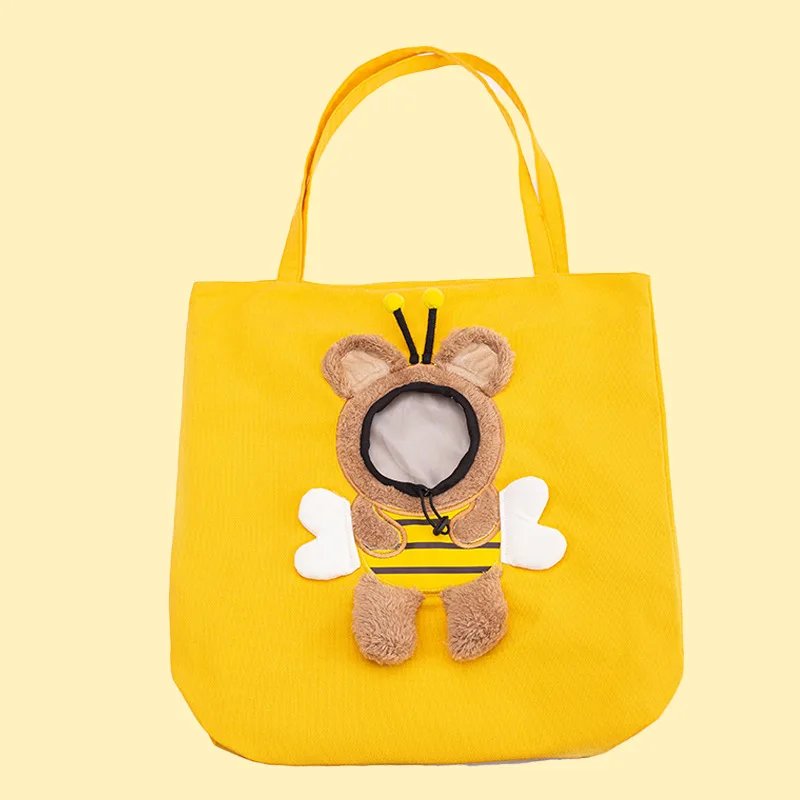 Sac de voyage en toile pour animaux de compagnie, sac de transport extérieur initié, sac fourre-tout pour chats et chiens, petit sac Electrolux pour animaux de compagnie, respirant à la mode Sac de voyage en toile pour animaux de compagnie, sac de transport extérieur initié, sac fourre-tout pour chats et chiens, petit sac Electrolux pour animaux de compagnie, respirant à la mode
