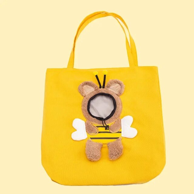 Sac de voyage en toile pour animaux de compagnie｜sac de transport extérieur initié｜sac fourre-tout pour chats et chiens – Image 5