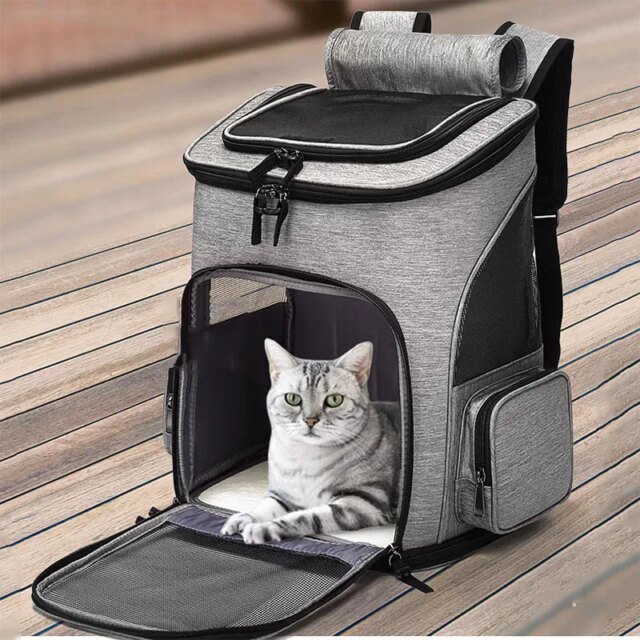 Sac à dos respirant pour animaux de compagnie