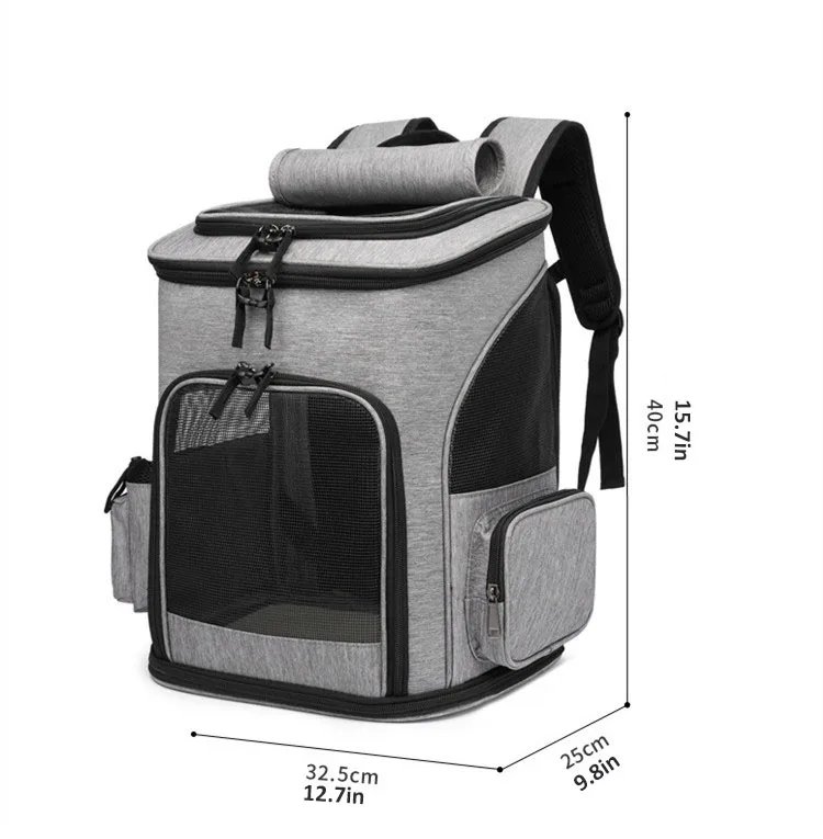 Sac à dos respirant pour animaux de compagnie, pliable, extensible, grande capacité, créatif, transport, voyage, chats, chiens