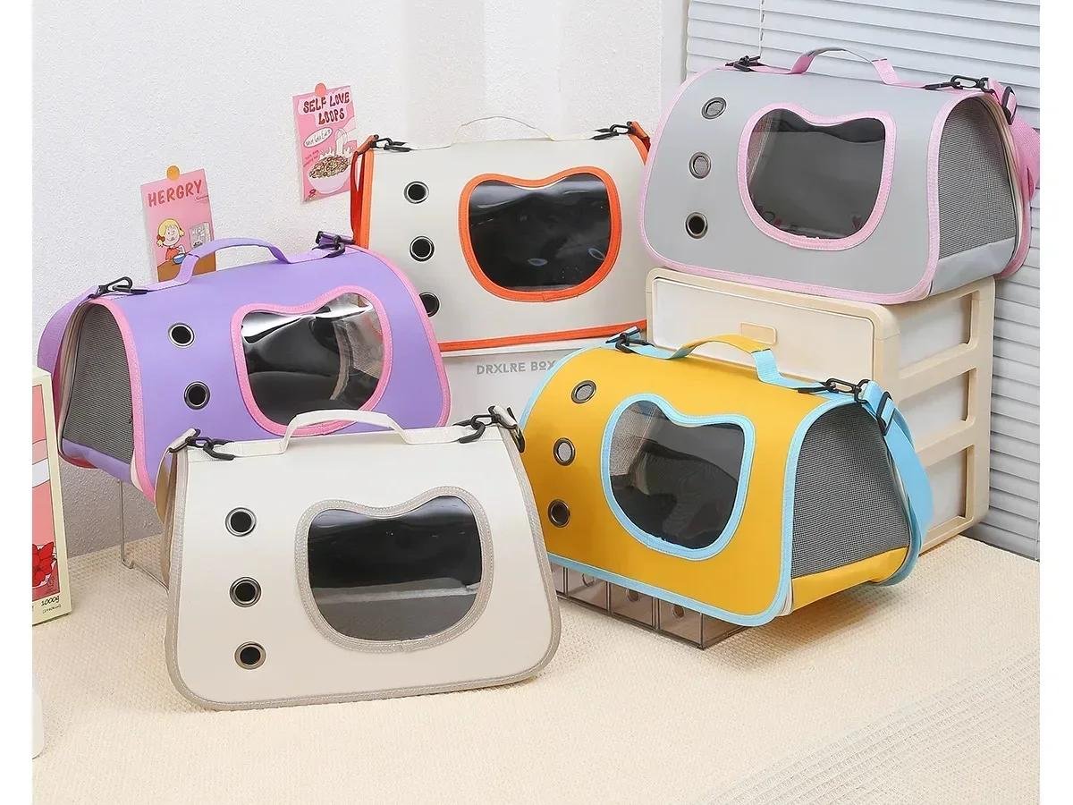 Sacs portables en maille respirante pour animaux de compagnie, sac à main, sac de transport, petits chiens, chats, voyage, pliable