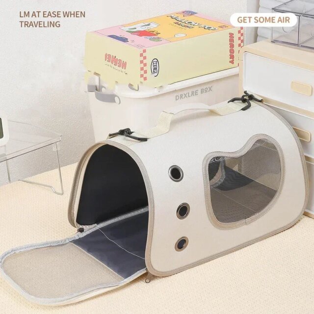 Sacs portables en maille respirante pour animaux de compagnie | sac de transport pour chien et chat – Image 3