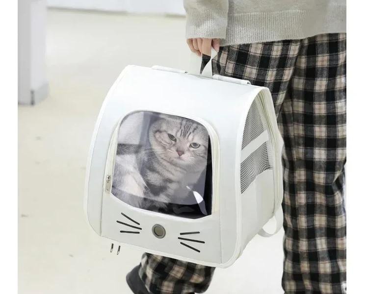 Sac à dos respirant portable pour animaux de compagnie, sac à bandoulière extérieur pour chats et petits chiens, sac de transport Electrolux Sac à dos respirant portable pour animaux de compagnie, sac à bandoulière extérieur pour chats et petits chiens, sac de transport Electrolux