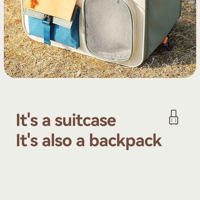 Sac à dos de voyage portable pour animaux de compagnie, valise à roulettes pour animaux de compagnie, poignées amovibles, fournitures universelles pour petits chiens, uty T, salle de bain