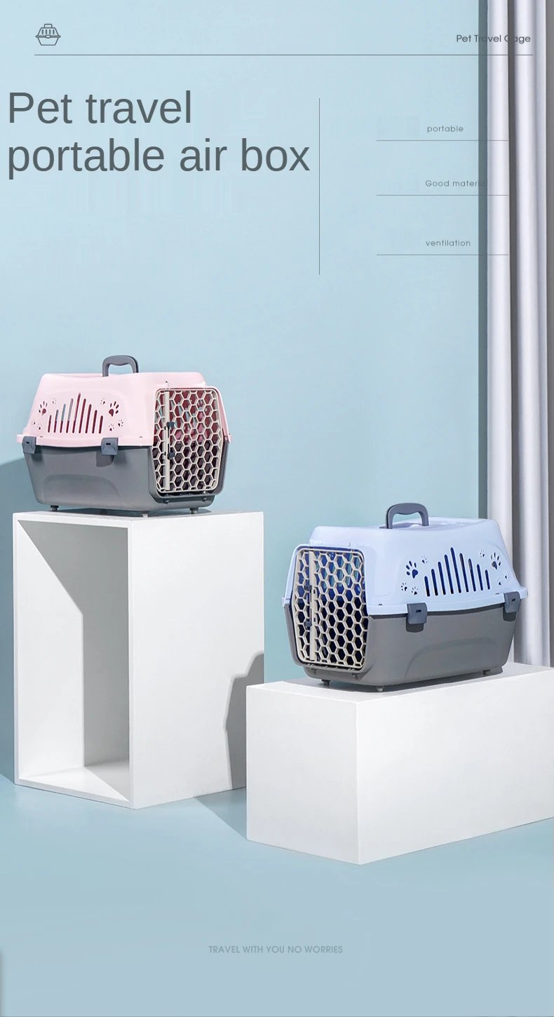 Petit transporteur extérieur pour animaux de compagnie boîte de chat boîte de transport de voyage respirante durable chaton chiot lapin Cage compagnie aérienne Cage de transport approuvée Petit transporteur extérieur pour animaux de compagnie boîte de chat boîte de transport de voyage respirante durable chaton chiot lapin Cage compagnie aérienne Cage de transport approuvée