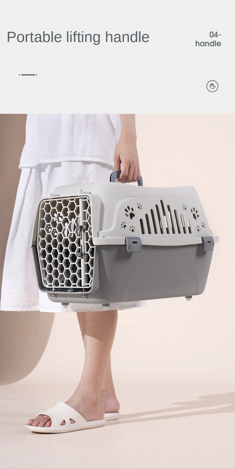 Petit transporteur extérieur pour animaux de compagnie boîte de chat boîte de transport de voyage respirante durable chaton chiot lapin Cage compagnie aérienne Cage de transport approuvée Petit transporteur extérieur pour animaux de compagnie boîte de chat boîte de transport de voyage respirante durable chaton chiot lapin Cage compagnie aérienne Cage de transport approuvée