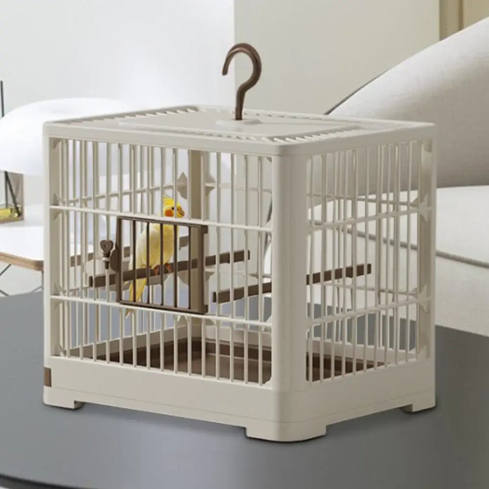 Jos Bird Travel Electrolux-Porte-oiseaux ornemental, caractéristiques de l'age de l'alcool pour oiseaux, poignées sur pied, escalade amovible et poignée à crochet pour perruches