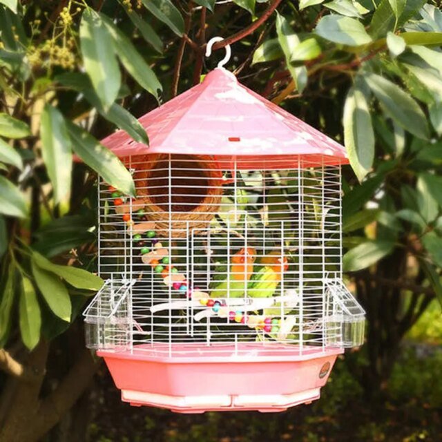 Nid d'oiseau en paille de fibre naturelle｜cage à oiseaux – Image 2