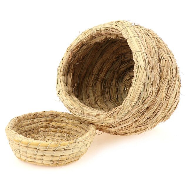 Nid d'oiseau en paille de fibre naturelle｜cage à oiseaux – Image 6