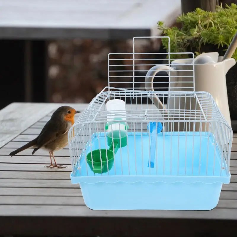 Cage à oiseaux portable avec poignée, petit animal de compagnie, voyage, Electrolux, perruches, conure, perroquet