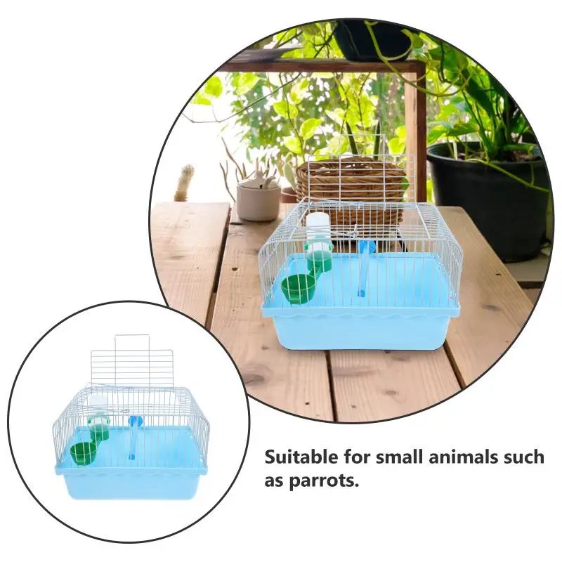 Cage à oiseaux portable avec poignée, petit animal de compagnie, voyage, Electrolux, perruches, conure, perroquet
