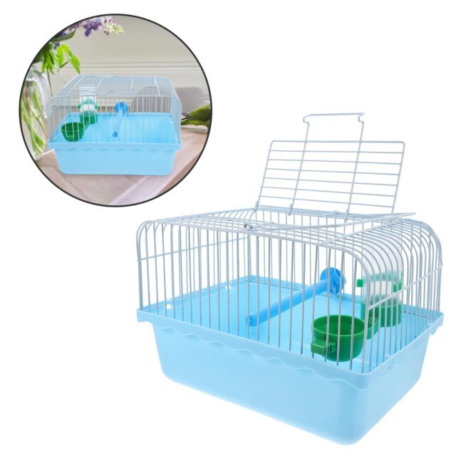 Cage à oiseaux portable avec poignée