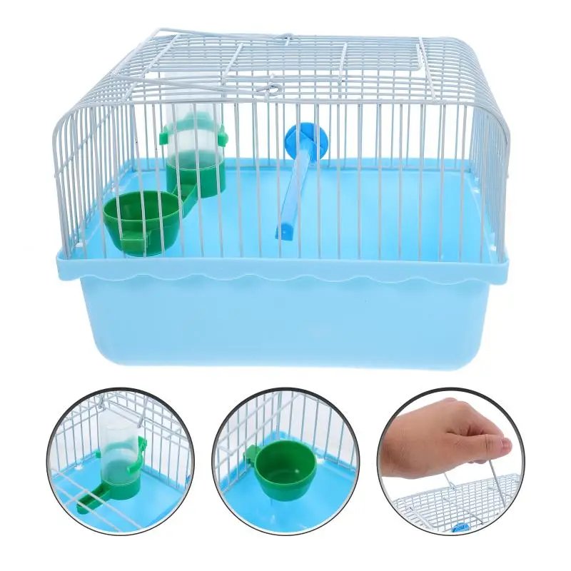 Cage à oiseaux portable avec poignée, petit animal de compagnie, voyage, Electrolux, perruches, conure, perroquet