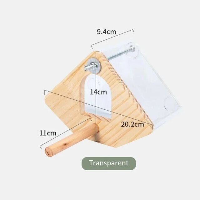 Nid d'Oiseau Transparent | Maison d'Élevage de Perroquets – Image 6