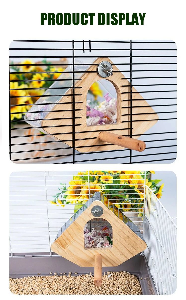 Nid d'Oiseau Transparent en Acrylique, Boîte de Nid, Maison d'Élevage de Perroquets, Accessoires de Cage à Oiseaux Nid d'Oiseau Transparent en Acrylique, Boîte de Nid, Maison d'Élevage de Perroquets, Accessoires de Cage à Oiseaux