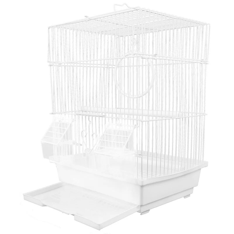 Cage à oiseaux en fer forgé pour voyage, cage pour perroquet, calopsitte, fil pour animaux de compagnie, déterminer le transport, grive