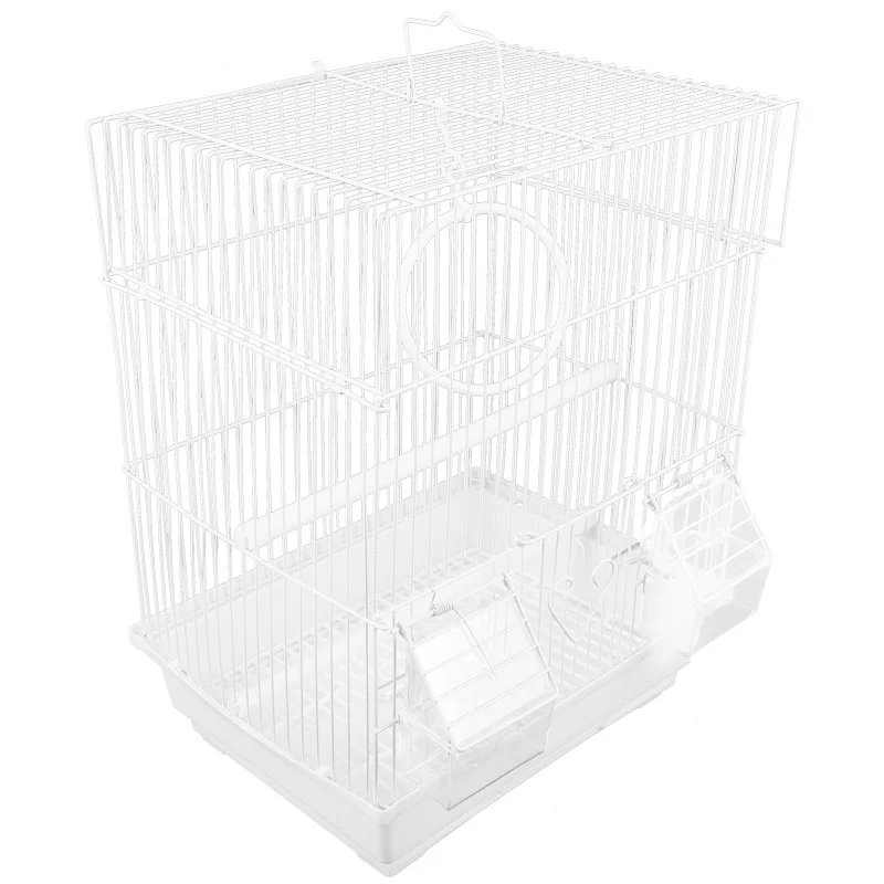 Cage à oiseaux en fer forgé pour voyage, cage pour perroquet, calopsitte, fil pour animaux de compagnie, déterminer le transport, grive