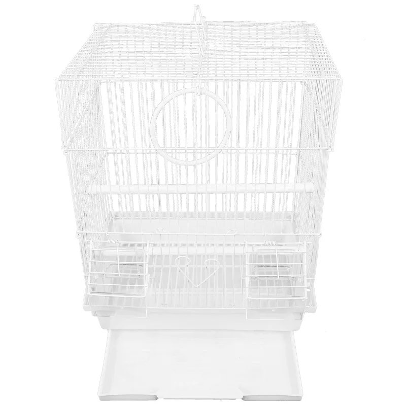 Cage à oiseaux en fer forgé pour voyage, cage pour perroquet, calopsitte, fil pour animaux de compagnie, déterminer le transport, grive