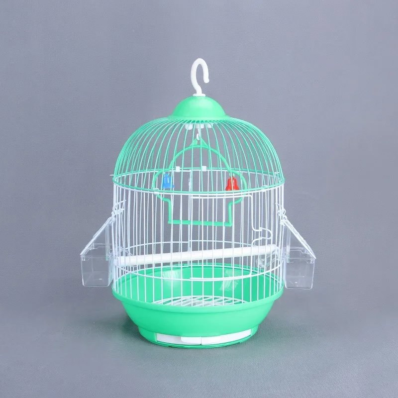 Cage à oiseaux debout ornementale, accent de perroquet, facile à nettoyer, mini sphblades, élevage, cage à oiseaux debout