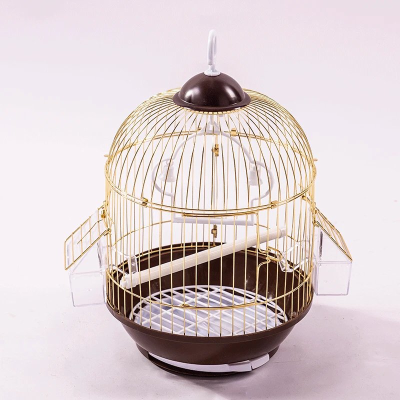 Cage à oiseaux debout ornementale, accent de perroquet, facile à nettoyer, mini sphblades, élevage, cage à oiseaux debout