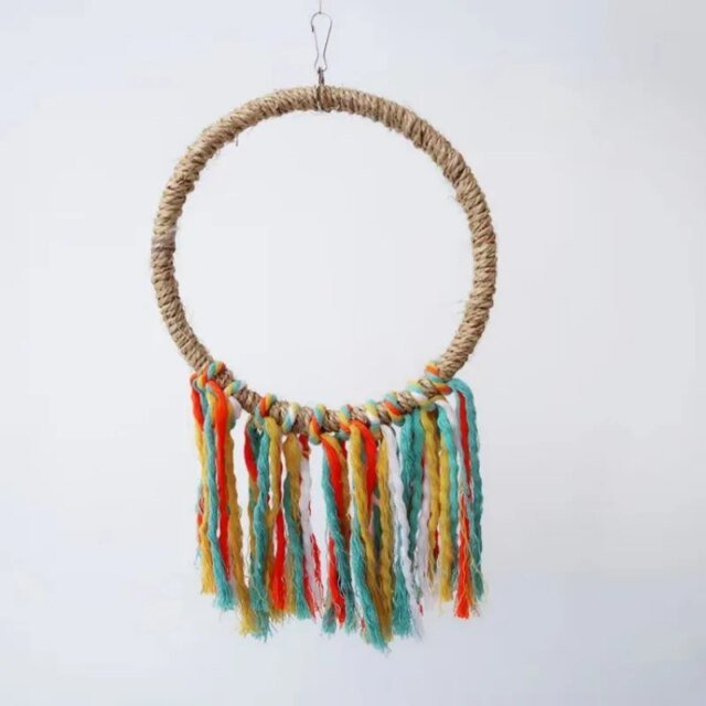 Jouet de coton pour perroquet | support d'escalade | fournitures pour oiseaux de compagnie – Image 2