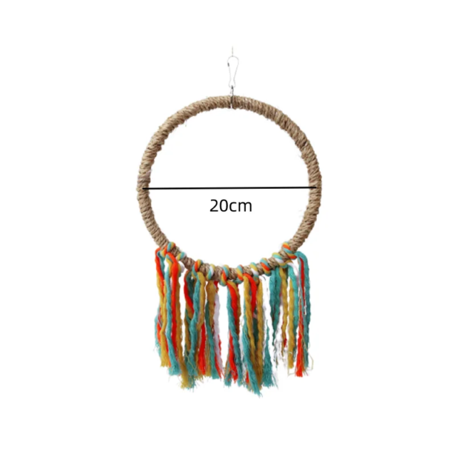 Jouet de coton pour perroquet | support d'escalade | fournitures pour oiseaux de compagnie – Image 6